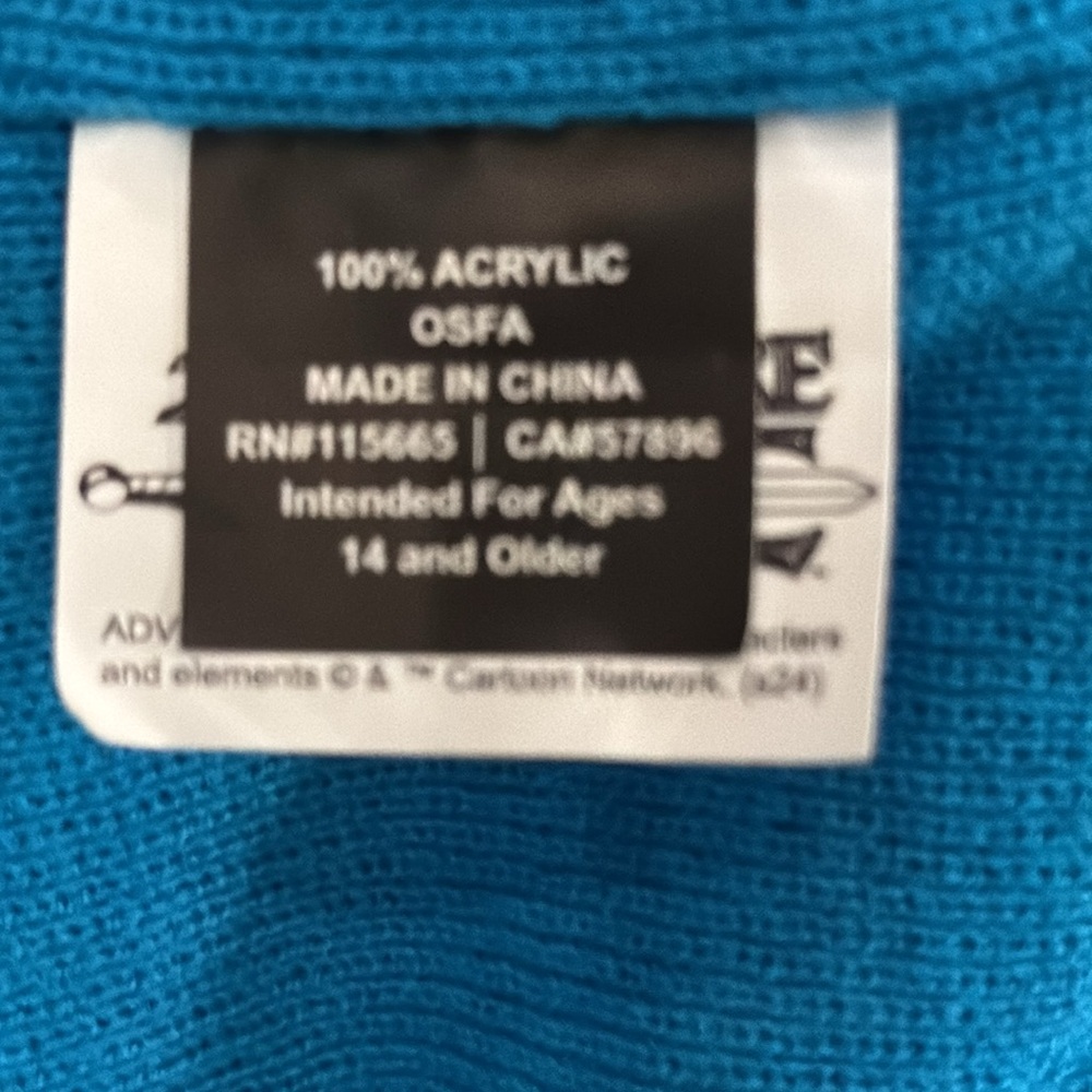 Blue Adventure Time Kids Beanie - Picture 6 of 6